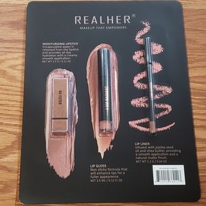 *SOLD* RealHer lipstick,  lip liner & lip gloss